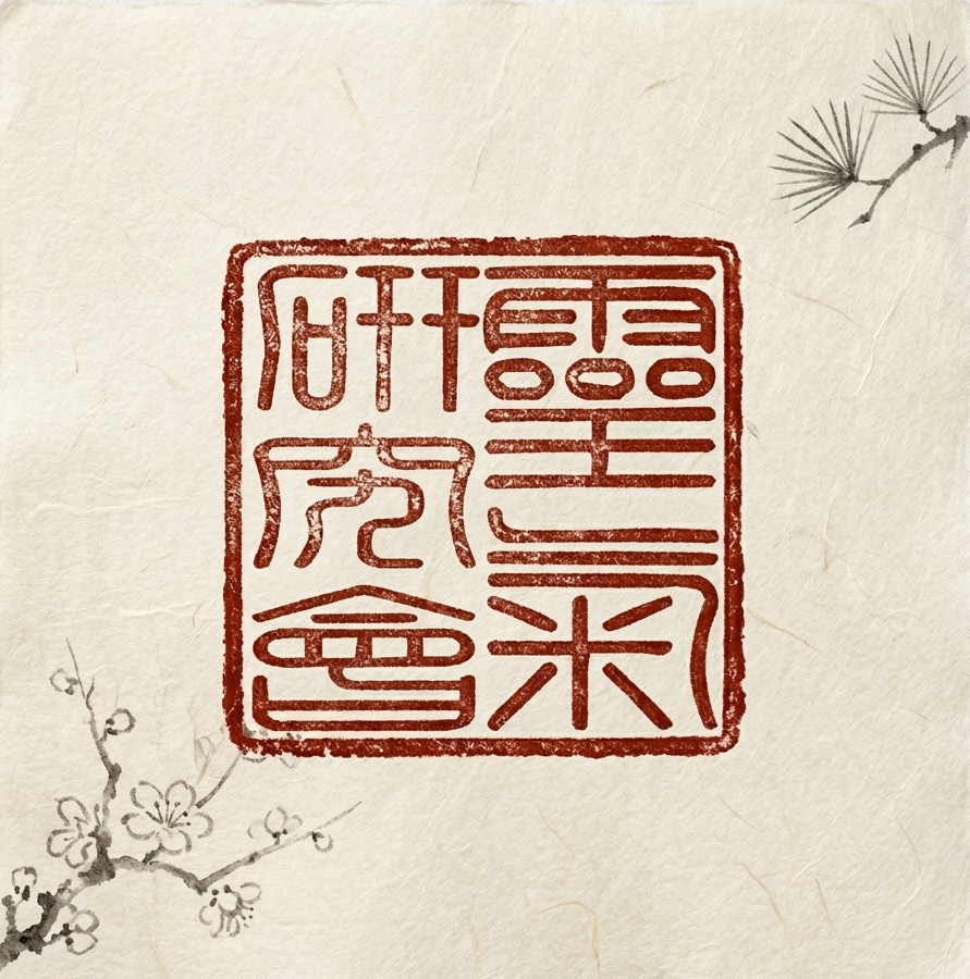 Sigillo in stile giapponese - Reiki Kenkyukai